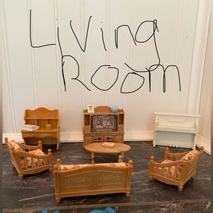 Calico critter living room furniture